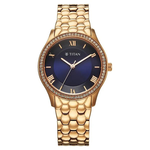 Titan Glamour Quartz Analog Watch For Women 95373wm01 - KRISHNA WATCH COMPANY
