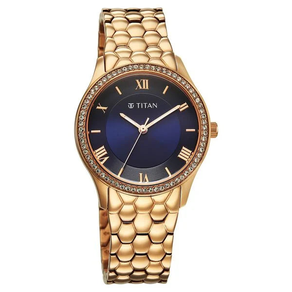 Titan Glamour Quartz Analog Watch For Women 95373wm01 - KRISHNA WATCH COMPANY