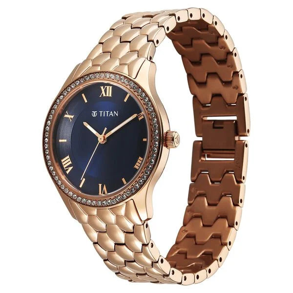 Titan Glamour Quartz Analog Watch For Women 95373wm01 - KRISHNA WATCH COMPANY