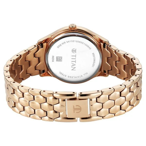 Titan Glamour Quartz Analog Watch For Women 95373wm01 - KRISHNA WATCH COMPANY