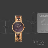 Titan Raga Sierra Quartz Analog Brown Dial Watch For Women 95388km01