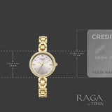 Titan Raga Spotlight Quartz Analog Watch For Women - 95420ym01