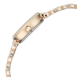 Titan Raga Spotlight Quartz Analog White Dial Rose Gold Metal Strap Watch For Women 95421wm01