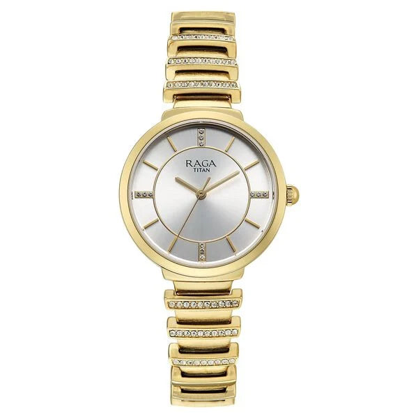 Titan Raga Spotlight Quartz Watch For Women 95431YM01