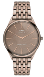 Timex Signio Coffee Stainless Steel Slim Mens Watch TWEG34202