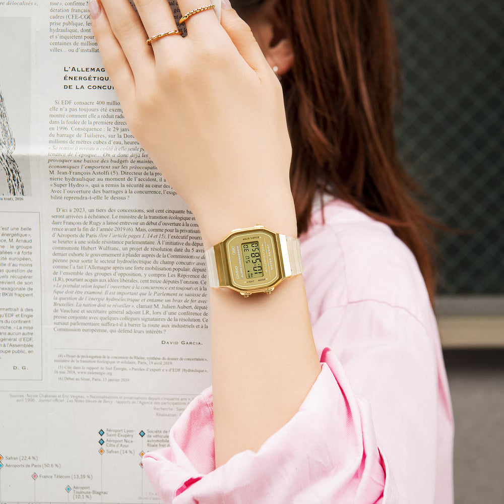 CASIO Vintage Collection A168XESG-9ADF - D307 - KRISHNA WATCH COMPANY