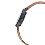 CASIO Brown Leather Analog - Women's Watch ENTICER LADIES LTP-VT02BL-1AUDF - A2000