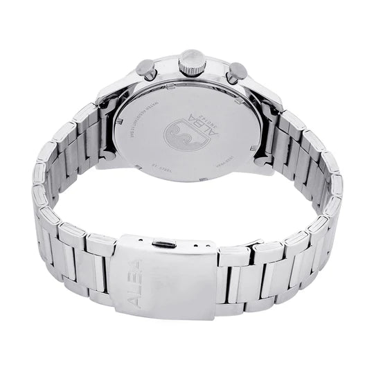 ALBA - Forest Green + White Dial Chronograph Watch - A4B007X1 - KRISHNA WATCH COMPANY