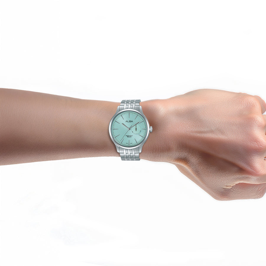 Alba Ice Mint Dial Watch - A5B007X1 - KRISHNA WATCH COMPANY