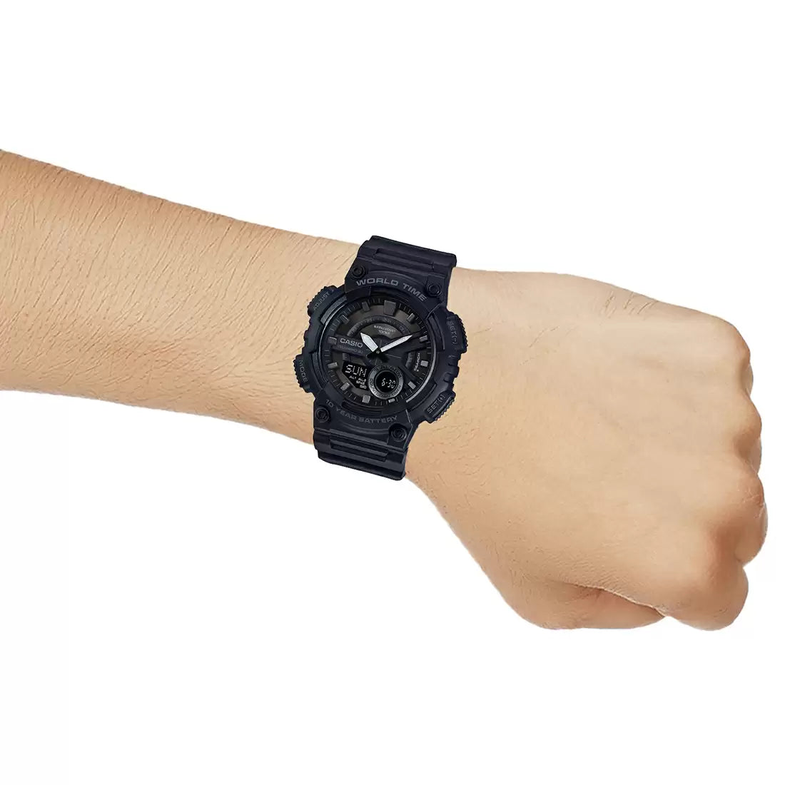 CASIO YOUTH AEQ-110W-1BVDF - AD218 - KRISHNA WATCH COMPANY