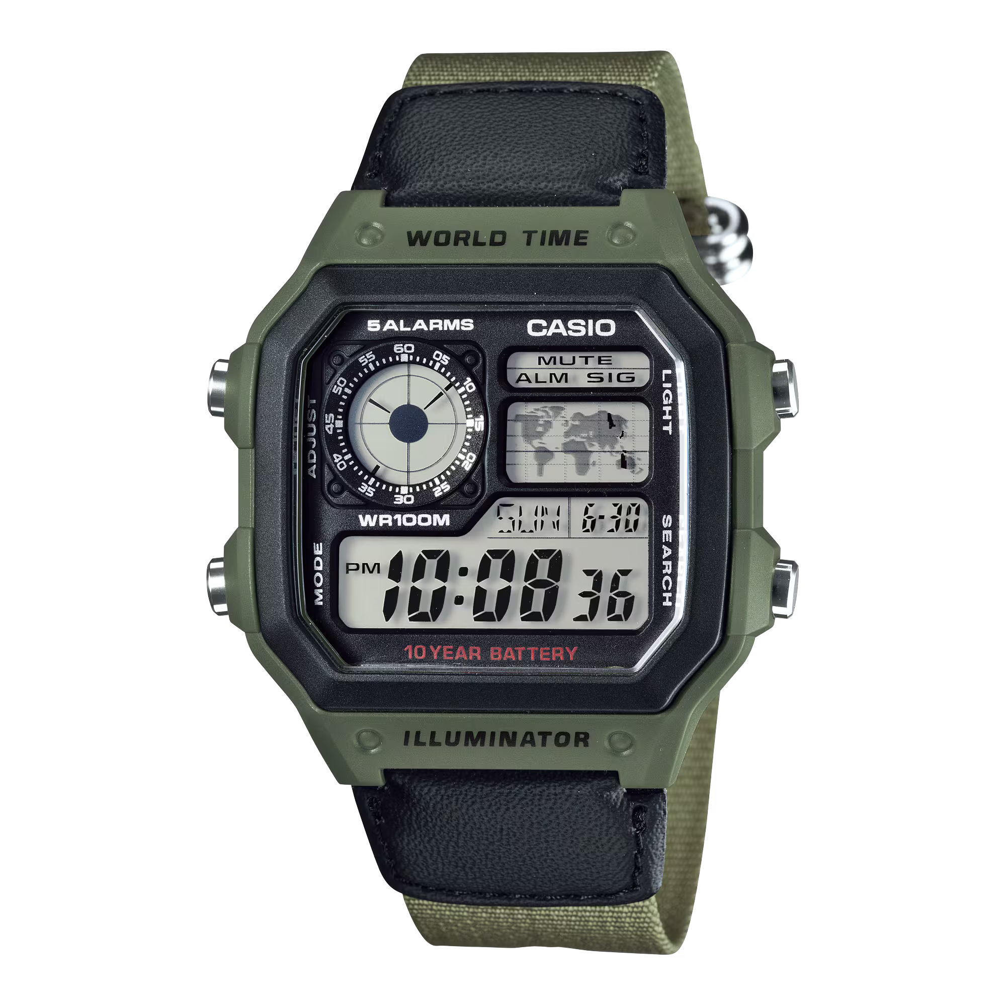 CASIO MENS RESIN AE-1200WHB-3BVDF - D101 - KRISHNA WATCH COMPANY