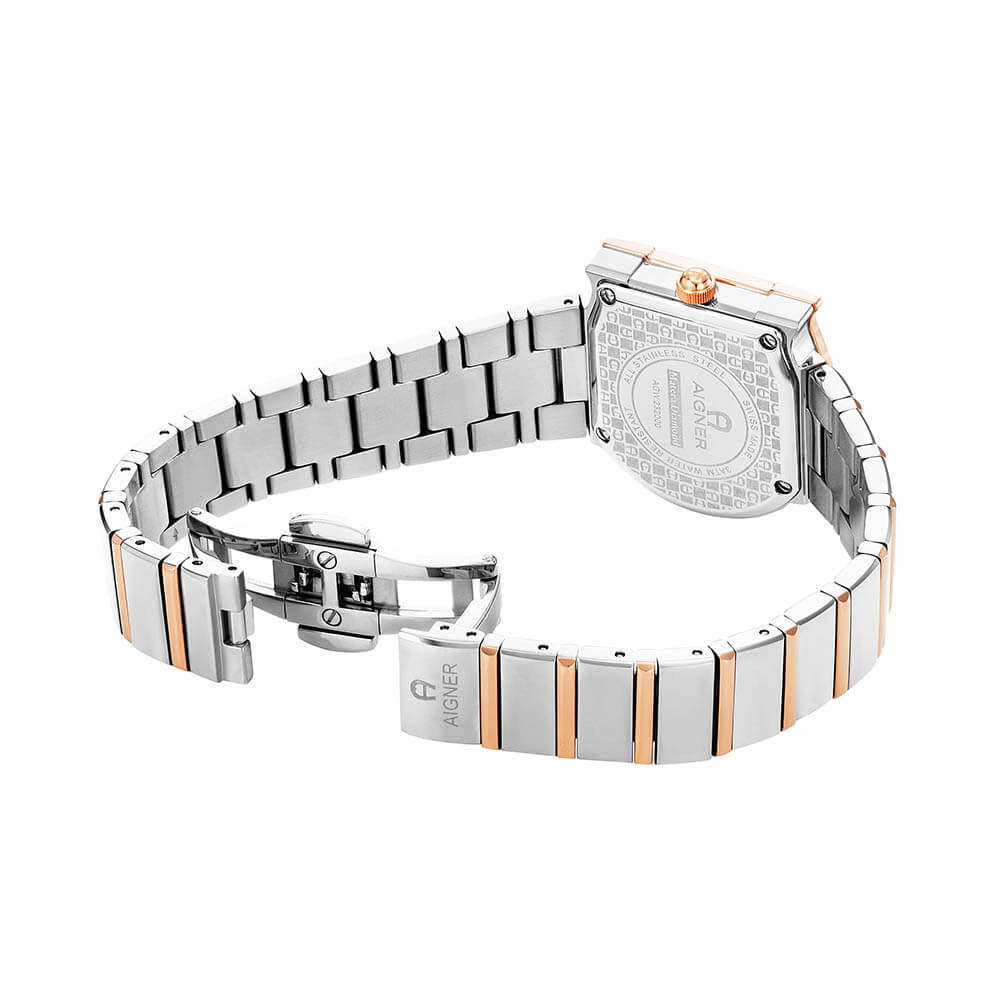 AIGNER MATERA DIAMOND WATCH FOR WOMEN - AIAGW232004W - KRISHNA WATCH COMPANY