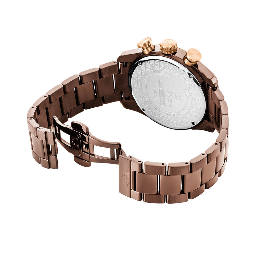 AIGNER BENEVENTO WATCH FOR MEN AIAGW236003W - KRISHNA WATCH COMPANY