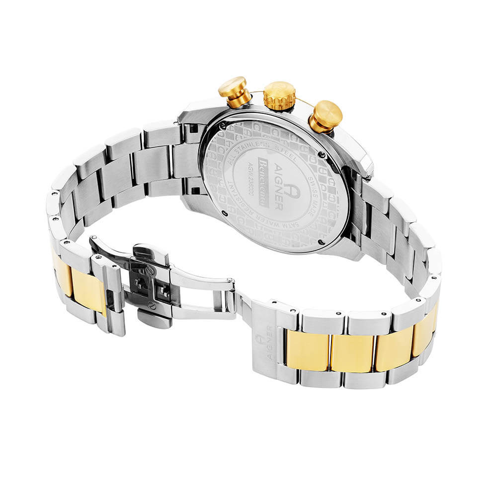 AIGNER BENEVENTO WATCH FOR MEN AIAGW236005W - KRISHNA WATCH COMPANY