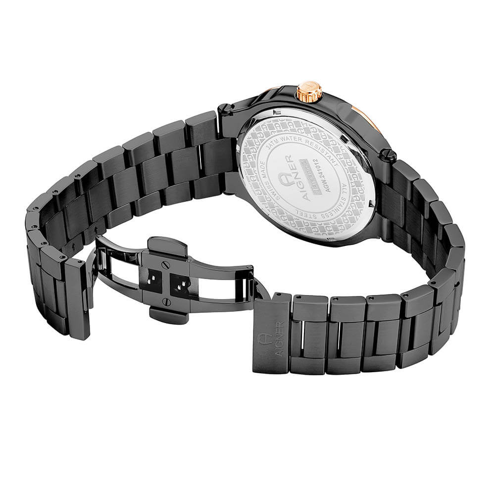 AIGNER TAVIANO 2 WATCH FOR MEN AIAGW241012W - KRISHNA WATCH COMPANY