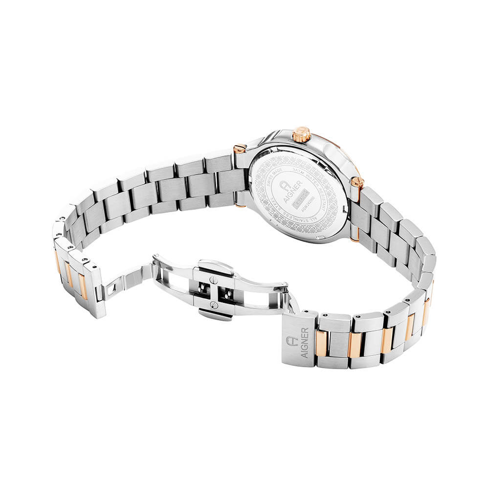 AIGNER TAVIANO 2 WATCH FOR WOMEN AIAGW242003W - KRISHNA WATCH COMPANY