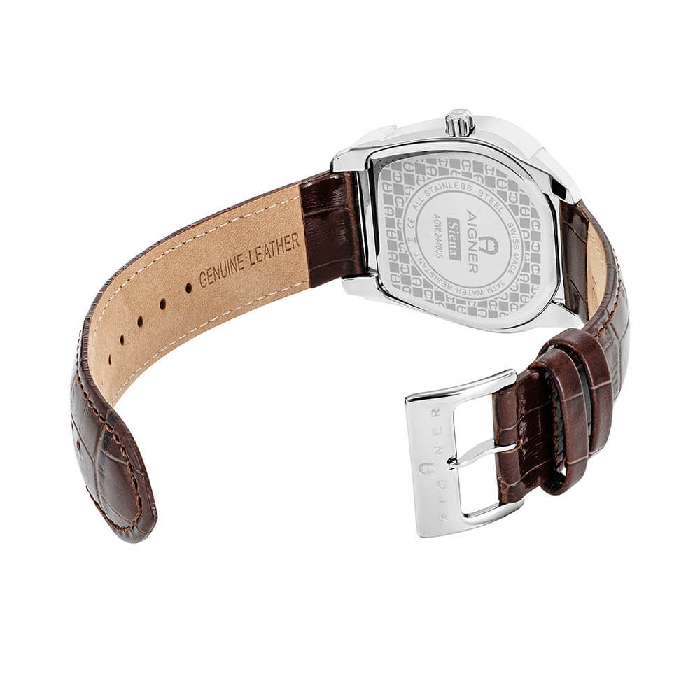 AIGNER SIENA WATCH FOR MEN AIAGW244005W - KRISHNA WATCH COMPANY