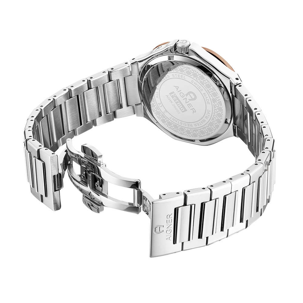 AIGNER FERMO WATCH FOR MEN AIAGW266002W - KRISHNA WATCH COMPANY