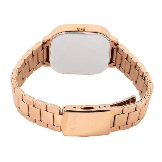 ALBA Cocoa Brown Ladies Watch - AH7BY6X1 - KRISHNA WATCH COMPANY