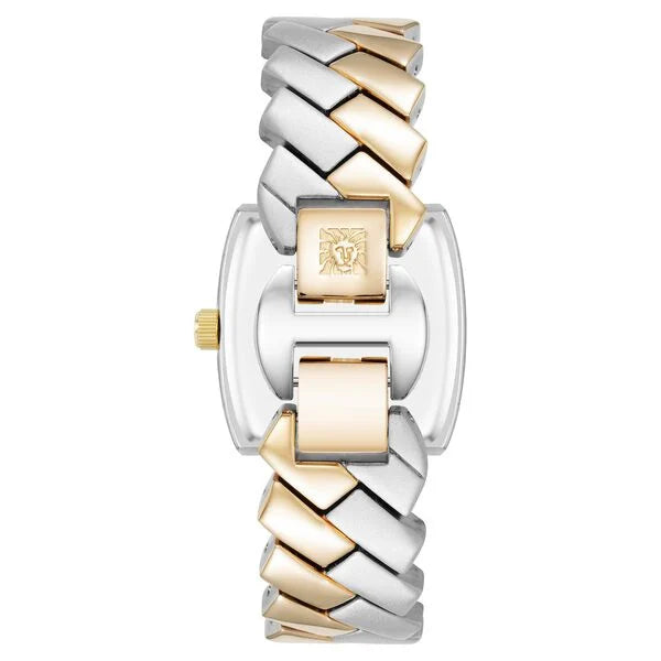 Anne Klein Quartz Analog Mother Of Pearl Dial Metal Strap Watch For Women ak5123mptt