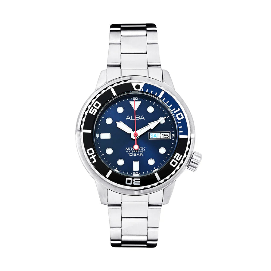 Alba Dual Tone Dial Mechanical - AL4245X1 - KRISHNA WATCH COMPANY