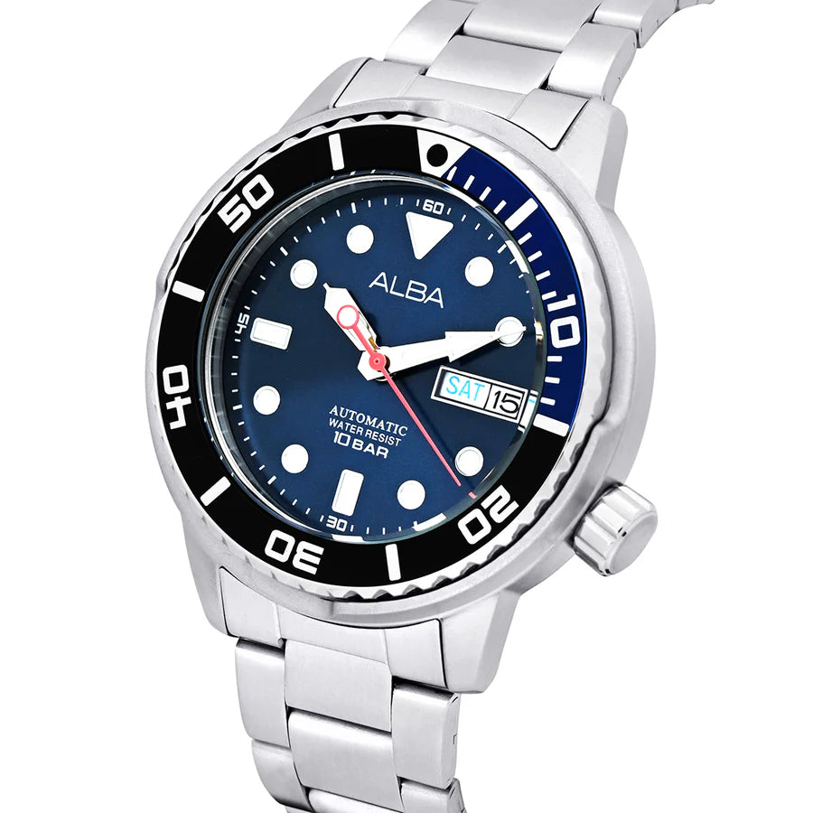 Alba Dual Tone Dial Mechanical - AL4245X1 - KRISHNA WATCH COMPANY