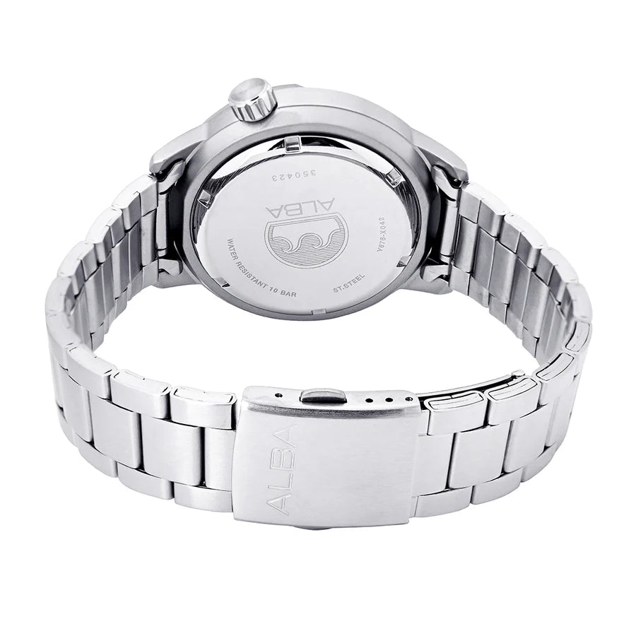 Alba Dual Tone Dial Mechanical - AL4245X1 - KRISHNA WATCH COMPANY