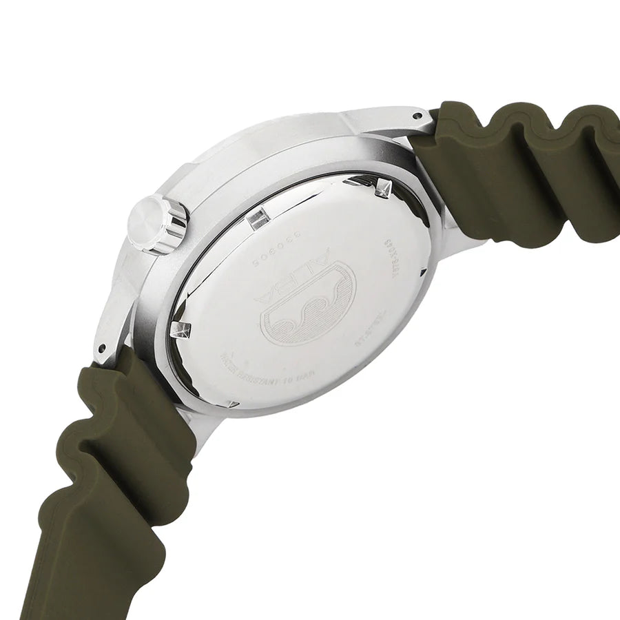 Alba Aqua Green Dial Mechanical AL4249X1 - KRISHNA WATCH COMPANY