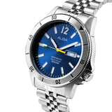 ALBA Blue & Black Radiation Dial Automatic Watch AL4649X1