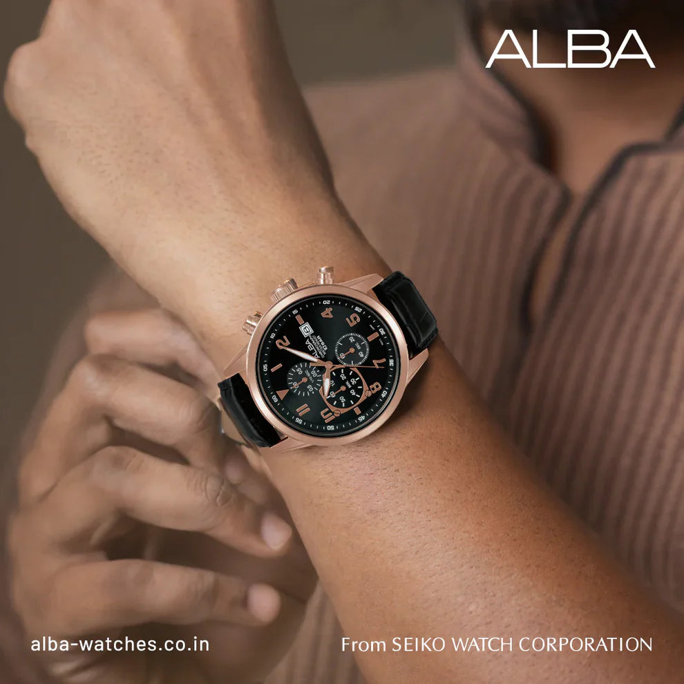 ALBA Fashion Chronograph Watch for Men AM3A14X1 - KRISHNA WATCH COMPANY