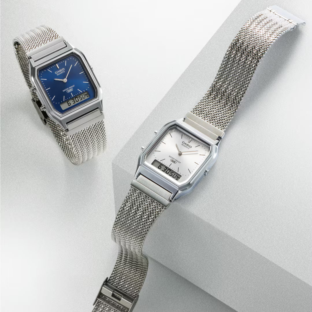 CASIO VINTAGE WATCH AQ-230EM-7ADF - D418 - KRISHNA WATCH COMPANY