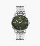 Emporio Armani Three-Hand Date Stainless Steel Watch - AR11644
