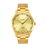 Alba Gold Metallic Strap Watch ARX018X1