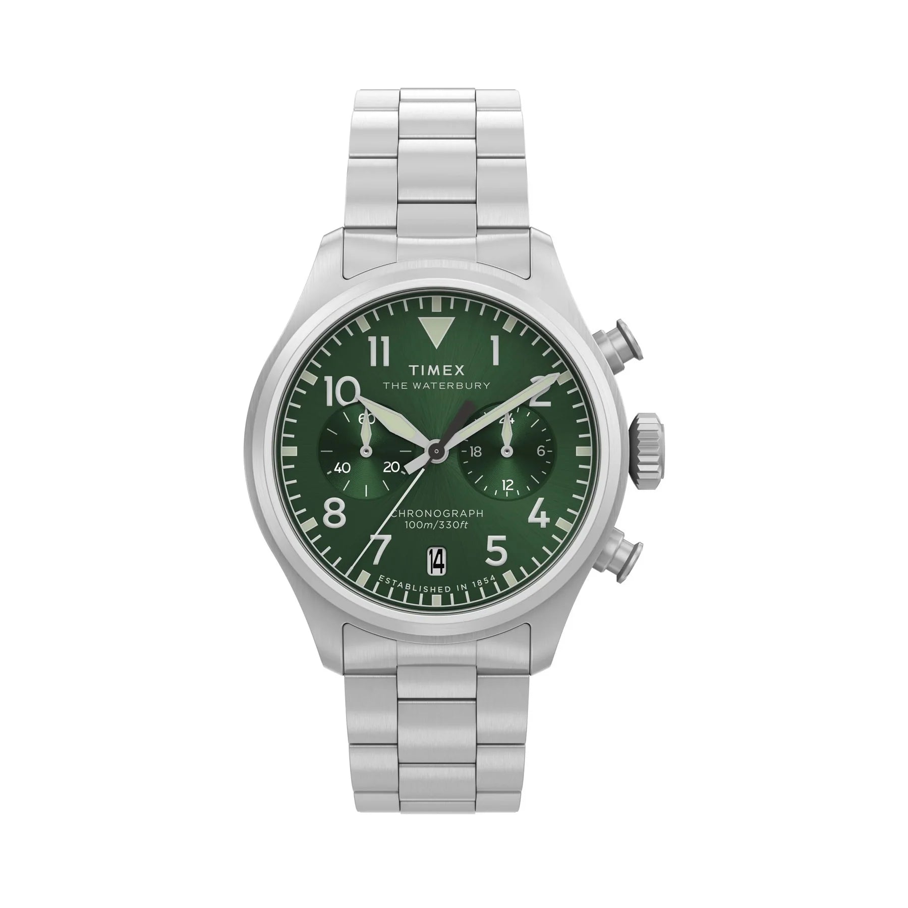 Timex Waterbury Ace Chronograph Watch - TW2Y19100 - KRISHNA WATCH COMPANY