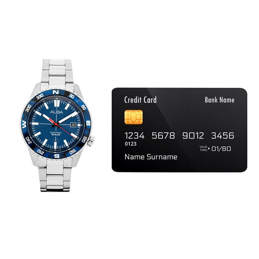 ALBA Active Watch for Men AS9Q19X1 - KRISHNA WATCH COMPANY