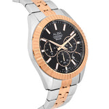 ALBA Black-Gold Dial Chronograph Watch-AT3H12X1