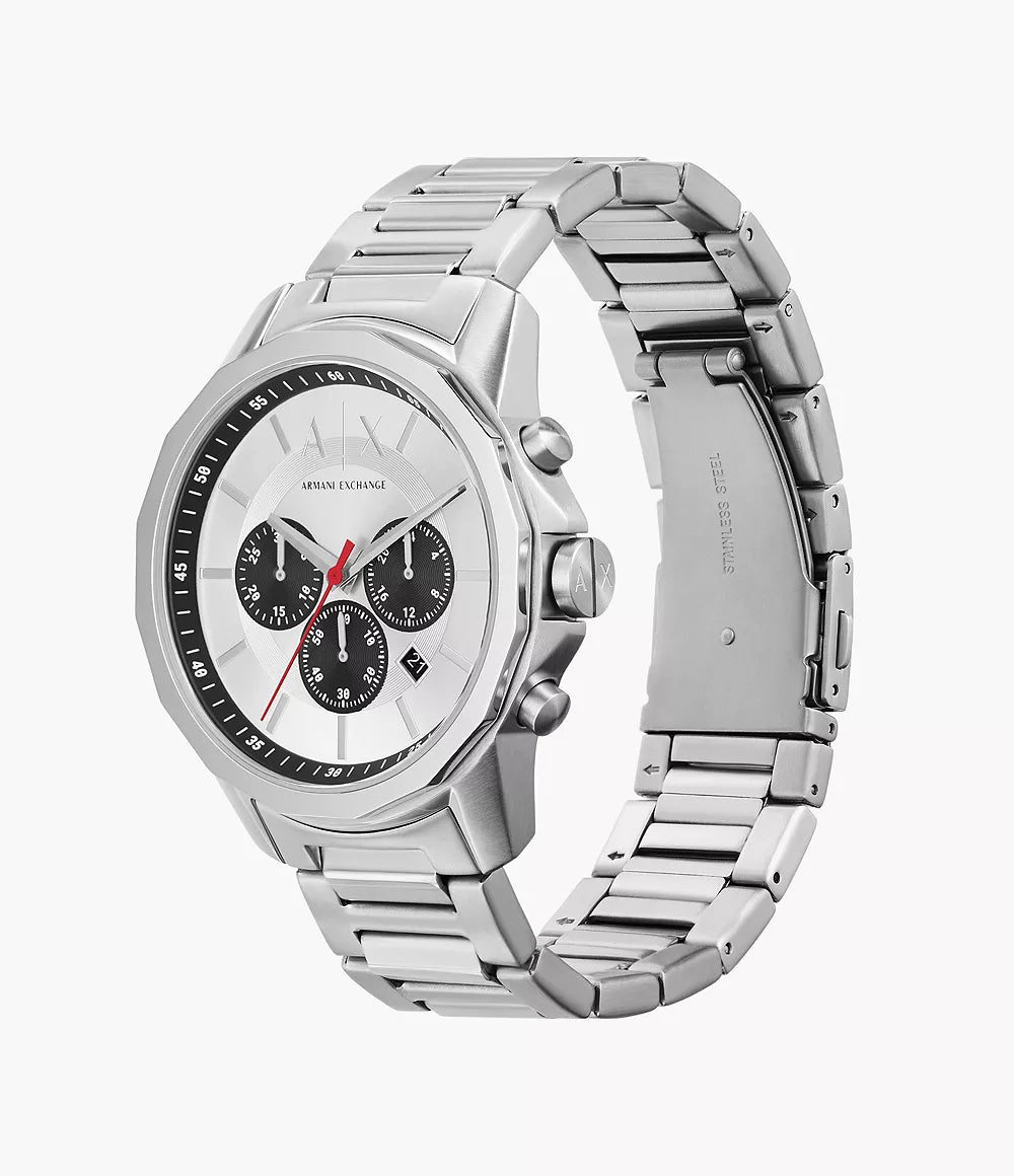 Armani Exchange Chronograph Stainless Steel Watch AX1742 - KRISHNA WATCH COMPANY