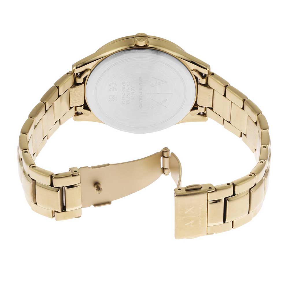 Armani Exchange Men Dante Round Black Watches AX1875 - KRISHNA WATCH COMPANY