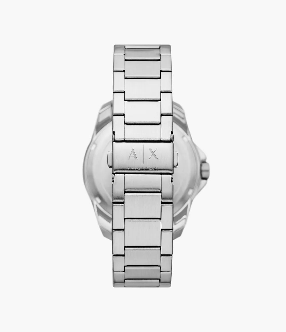 Armani Exchange Three-Hand Date Stainless Steel Watch AX1950 - KRISHNA WATCH COMPANY