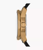Armani Exchange Three-Hand Date Black Silicone Watch AX1954 - KRISHNA WATCH COMPANY