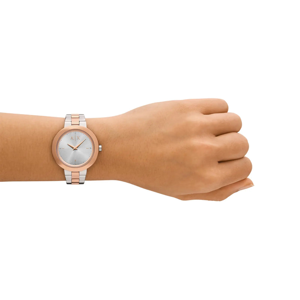 Armani Exchange Two Tone Watch - AX5172 - KRISHNA WATCH COMPANY