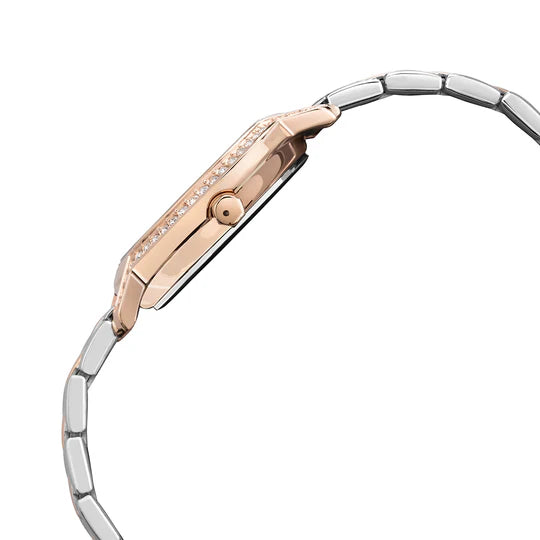 ALBA Rose Gold Case Encrusted With Crystals-AH7CM0X1 - KRISHNA WATCH COMPANY