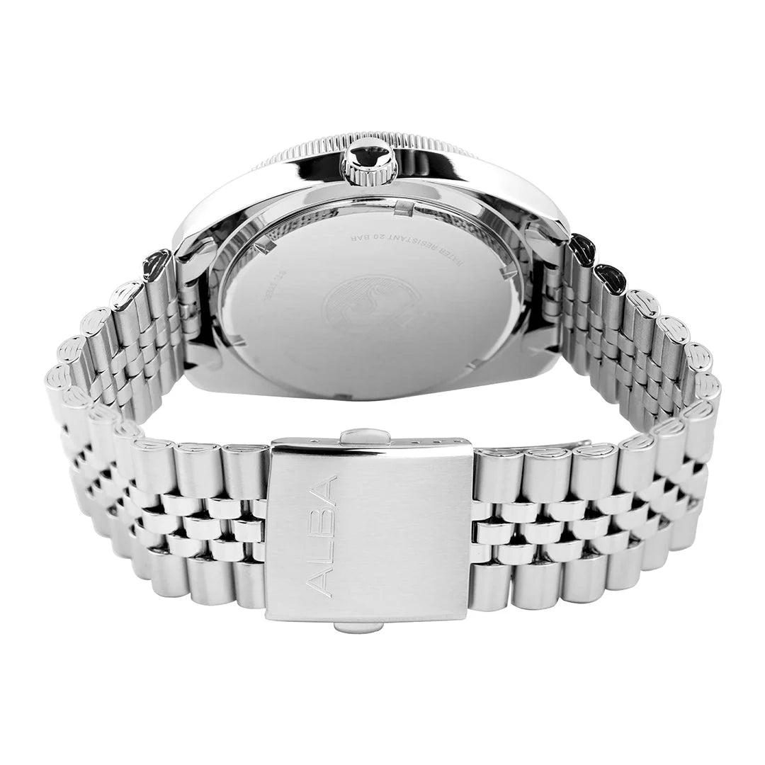 ALBA Blue Dial Quartz Watch For Men AS9T79X1 - KRISHNA WATCH COMPANY