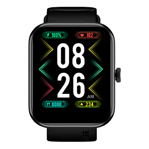 NOISE COLORFIT PULSE 2 MAX JET BLACK - KRISHNA WATCH COMPANY