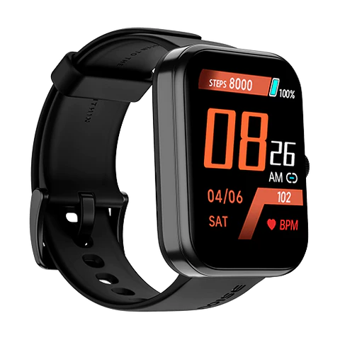 NOISE COLORFIT PULSE 2 MAX JET BLACK - KRISHNA WATCH COMPANY