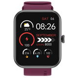 Noise ColorFit Pulse Grand 3 Smartwatch - Deep Wine