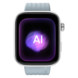 Noise Pro 6 Smart Watch:Intelligent AI, Endless AI Watch Faces, AI Companion, 1.85” AMOLED, EN2 Processor, Nebula UI 2.0, Emergency SOS, Compatible with iOS & Android(Ice Blue)