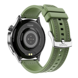 NoiseFit Halo Limited Edition 1.43" AMOLED Display, Bluetooth Calling Round Dial Smart Watch, Premium Metallic Build, Always on Display, Smart Gesture Control, 100 Sports Modes (Jade Alloy)