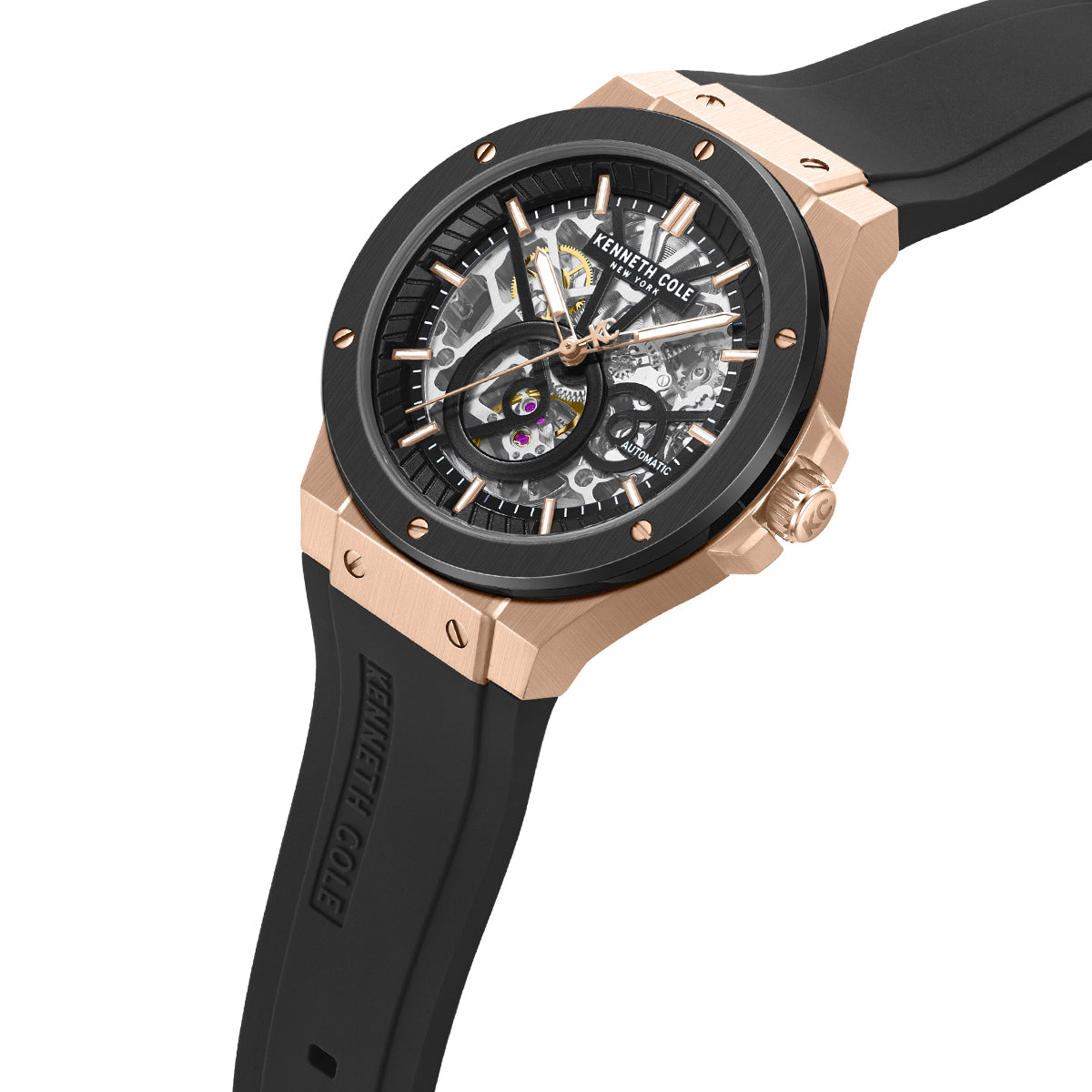 Kenneth Cole Bleecker Man Mechanical Watch KCWGZ0080802 - KRISHNA WATCH COMPANY