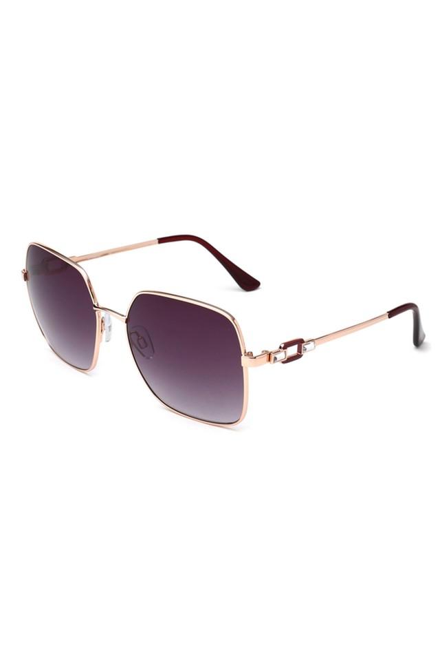 Bebe Womens Full Rim Non-Polarized Square Sunlgasses 3069 C1 57 S - KRISHNA WATCH COMPANY